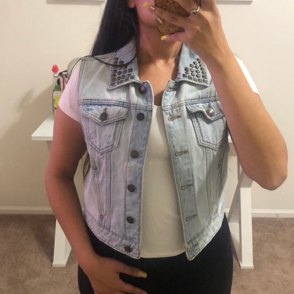 Denim vest